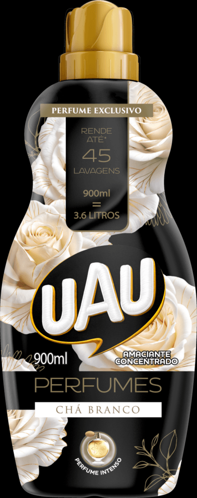 AMAC ROUPA CONC UAU 900ML CHA CHA BRANCO