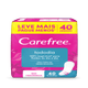 Protetor-Diario-sem-Abas-Carefree-TodoDia-Pacote-40-Unidades-Embalagem-Economica