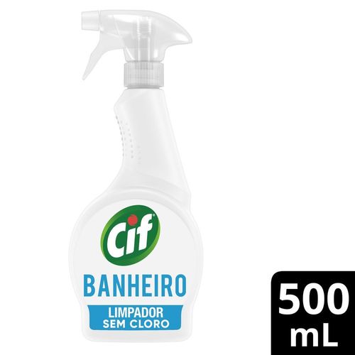 Limpador de Uso Geral Banheiro sem Cloro Cif Squeeze 500ml Limpador de Uso Geral Banheiro sem Cloro Cif Squeeze 500ml