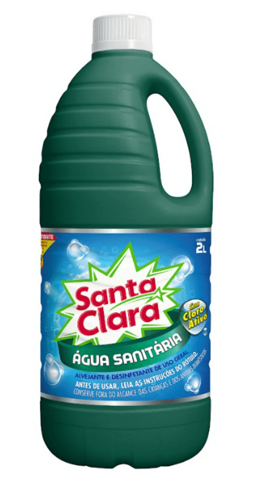 Água Sanitária Santa Clara 2L