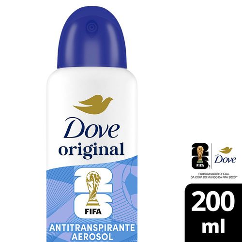 Desodorante Antitranspirante Aerosol Dove Original 200ml