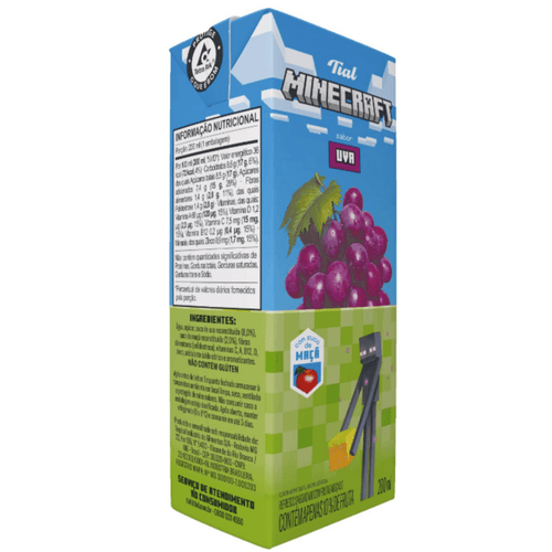 REFRESCO-MINECRAFT--200ML--UVA REFRESCO-MINECRAFT--200ML--UVA