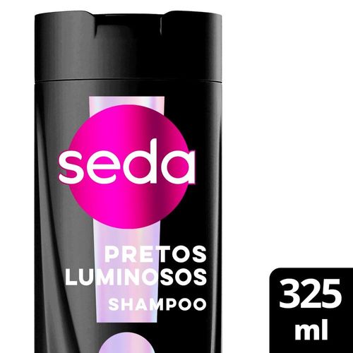 Shampoo-com-Vitamina-E-Oleo-de-Semente-de-Chia-e-Melanina-Seda-Pretos-Luminosos-Frasco-325ml