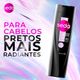 Shampoo-com-Vitamina-E-Oleo-de-Semente-de-Chia-e-Melanina-Seda-Pretos-Luminosos-Frasco-325ml