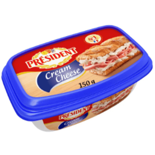 CREAM-CHEESE-PRESIDENT-150G-PT-TRADICIONAL CREAM-CHEESE-PRESIDENT-150G-PT-TRADICIONAL