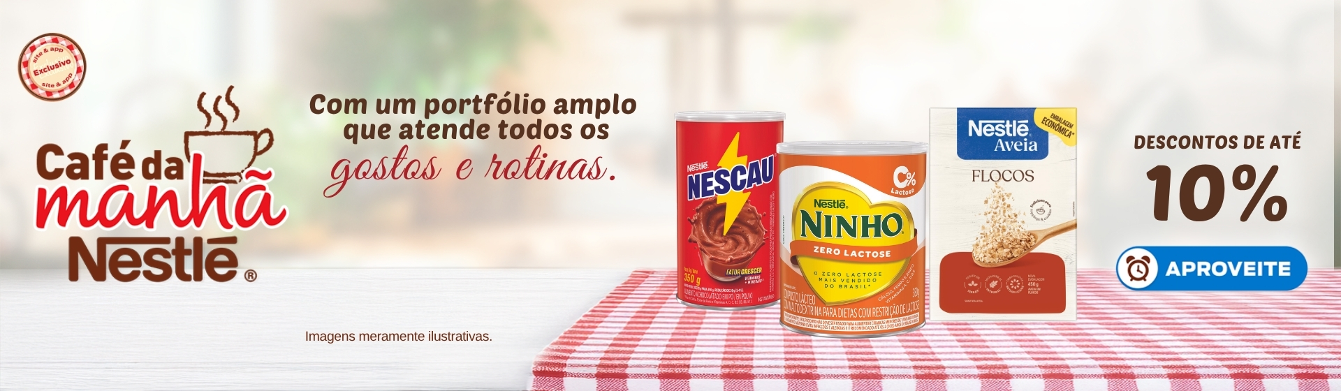Achocolatado nescau até 26/04
