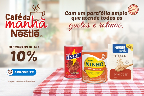 Achocolatado nescau até 26/04