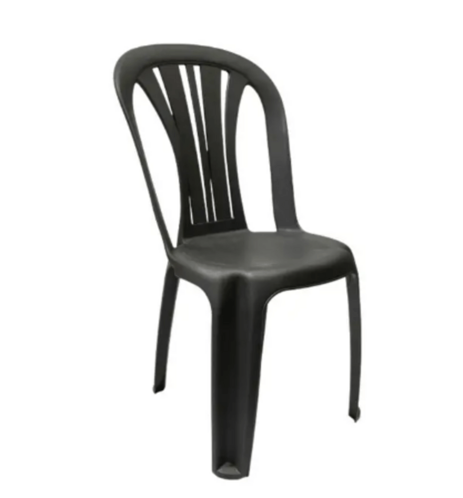 CADEIRA LISBOA VESTCASA PRETO  ECO PREMIUM 120KG