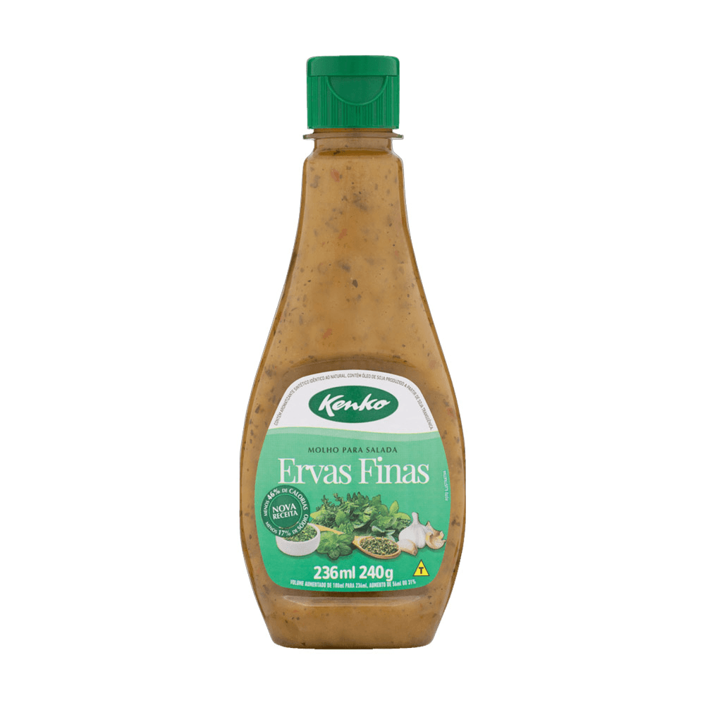 Molho para Salada Kenko Ervas Finas 236ml
