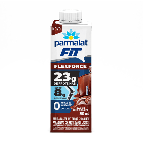 BEBIDA-LACTEA-PARMALAT-FIT-FLEXFORCE-250ML-TP-23G-DE-PROTEINA-E-8G-DE-COLAGENO-|-ZERO-LACTOSE|-SABOR-SHAKE-DE-CHOCOLATE