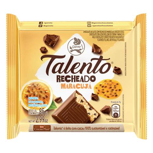 CHOC-GAROTO-TALENTO-85G-TA-RECH-MARACUJA CHOC-GAROTO-TALENTO-85G-TA-RECH-MARACUJA