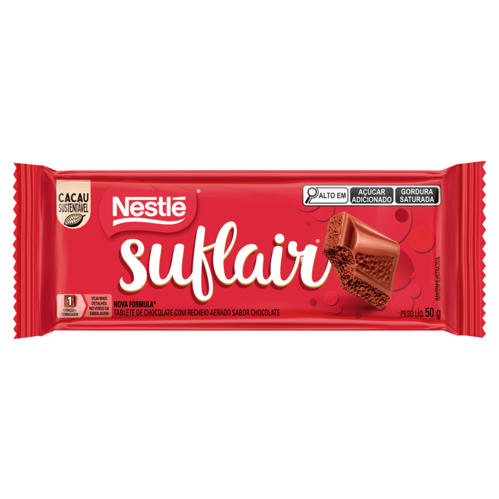 CHOC NESTLE SUFLAIR 50G-AO LEITE