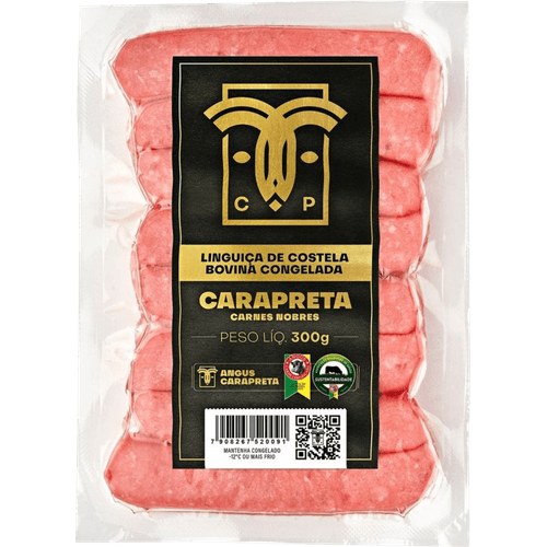 Linguica-Angus-Cara-Preta-Costela-Congelada-300g Linguica-Angus-Cara-Preta-Costela-Congelada-300g