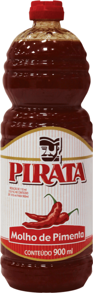 Molho Pimenta Pirata 900ml