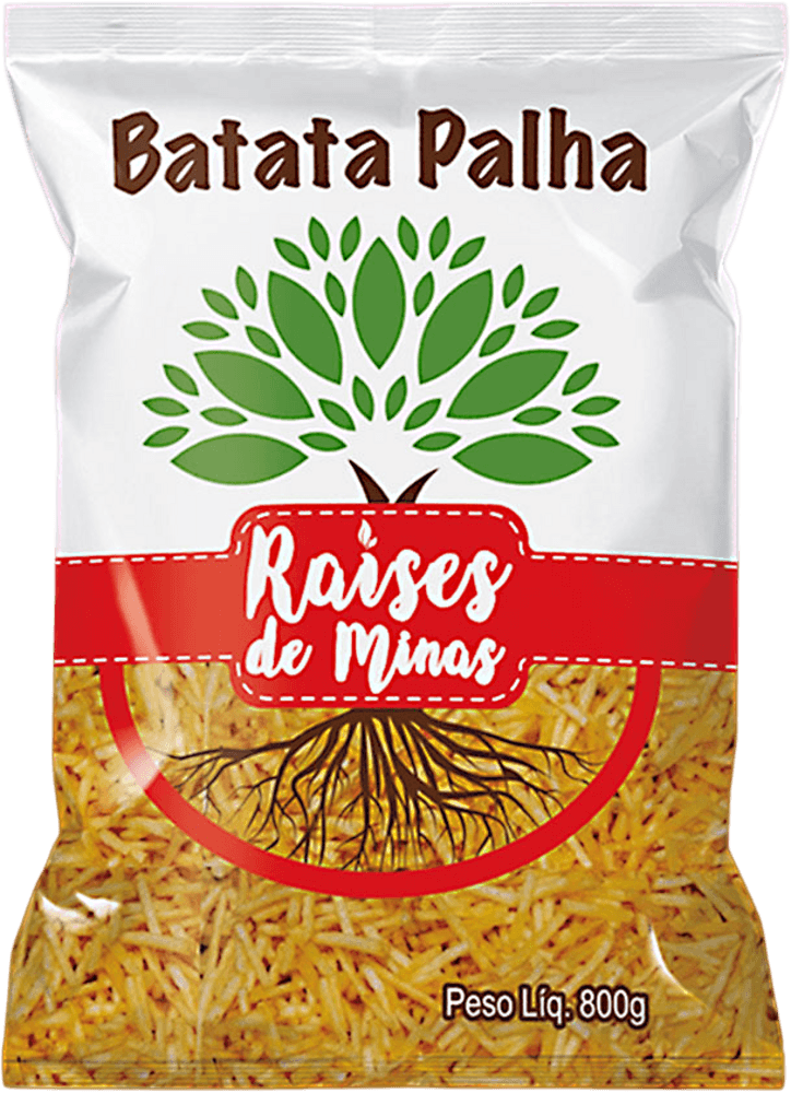 Batata Palha Raízes De Minas Pacote De 800g
