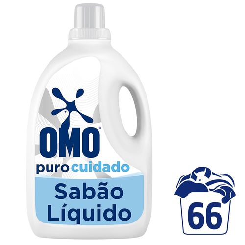 Sabão Líquido Omo Puro Cuidado 5L