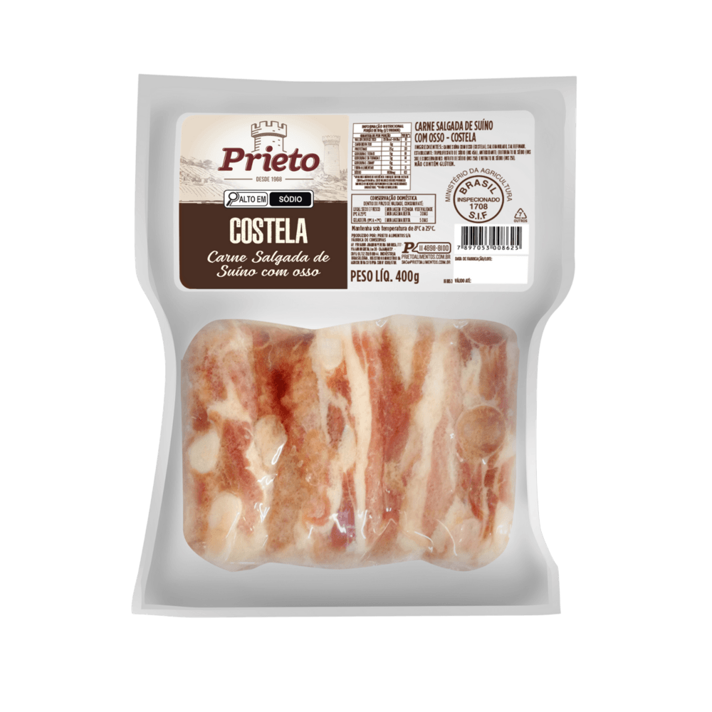 COSTELA SUINA SALG PRIETO 400G-PC