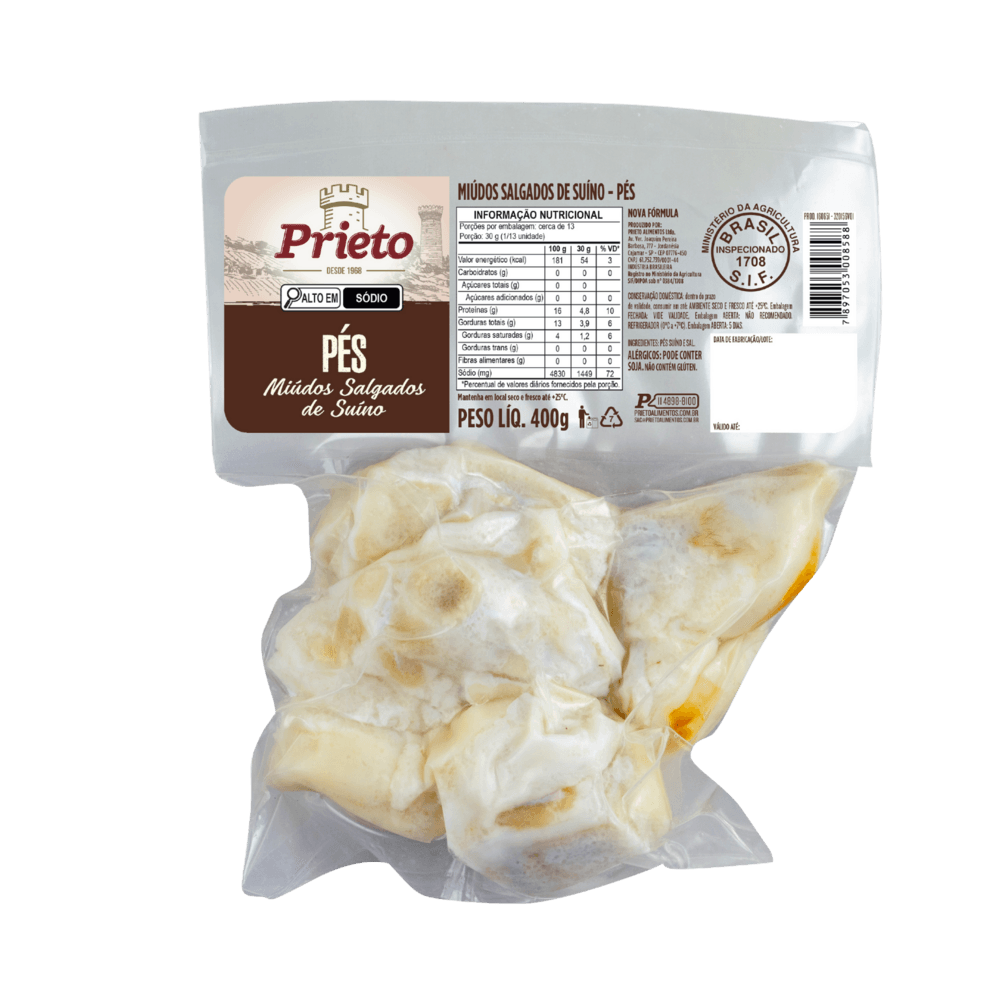 PE SUINO SALGADO PRIETO 400G-PC
