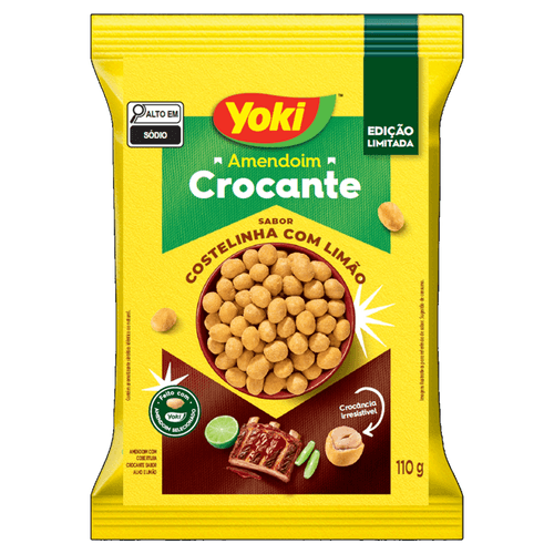 AMENDOIM-COM-COBERTURA-CROCANTE-YOKI-110G-PC-SABOR-COSTELINHA-COM-LIMAO---EDICAO-LIMITADA AMENDOIM-COM-COBERTURA-CROCANTE-YOKI-110G-PC-SABOR-COSTELINHA-COM-LIMAO---EDICAO-LIMITADA