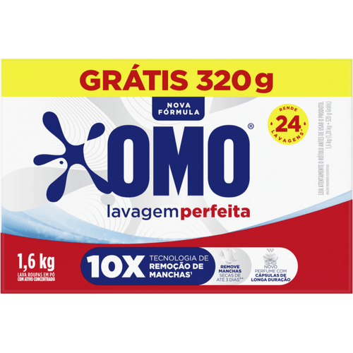 Lava-Roupas-Po-Omo-Lavagem-Perfeita-Caixa-16kg-Gratis-320g