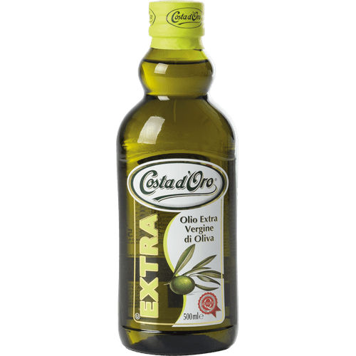 Azeite-de-Oliva-Extra-Virgem-Prensado-a-Frio-com-Bico-Dosador-Italiano-Costa-d-Oro-IL-Classico-Vidro-500ml