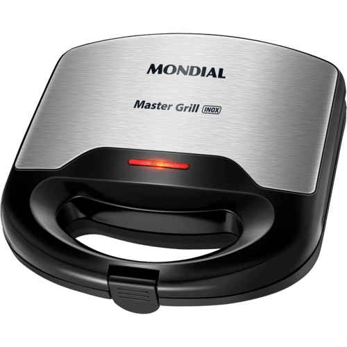 Sanduicheira-Eletrica-Mondial-Master-Grill-Preta-110V