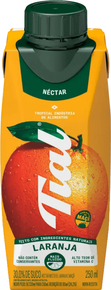 Néctar Laranja Tial Caixa 250ml