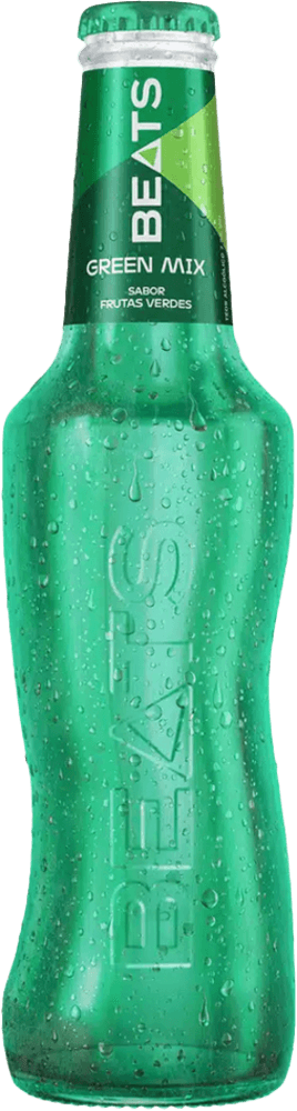 Bebida Mista Alcoolica Beats Green Mix  Long Neck 269ml