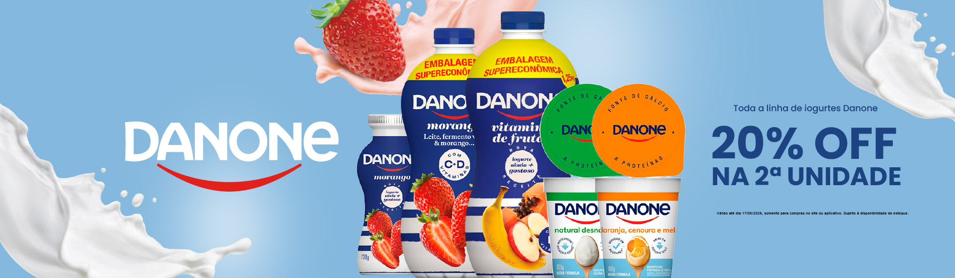 Plano Danone 17/05