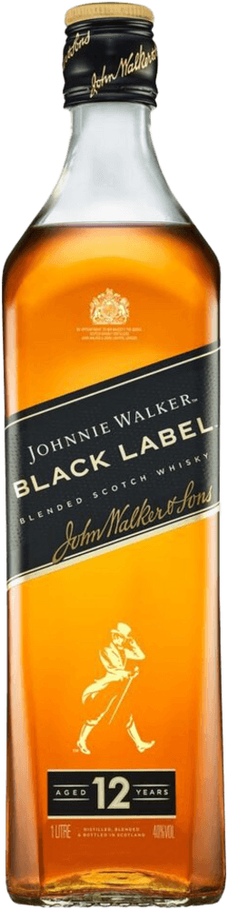 Whisky Johnnie Walker Black Label 1l - Apoio Entrega V2