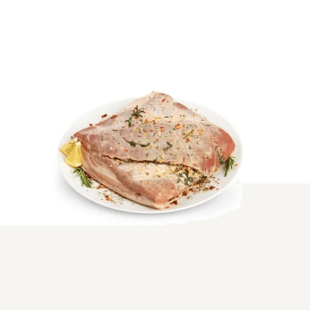 Barriga Suina Supernosso Temperado 1Kg