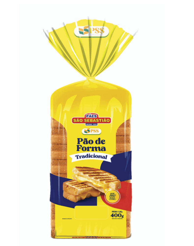 PAO DE FORMA SAO SEBASTIAO 400G-PC TRADICIONAL