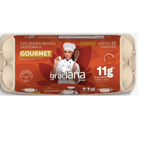 OVO-GALINHA-GRANDE-BRANCO-GRACIANA-GOURMET-10UN-COM-11G-PROTEINA---CATEGORIA-A