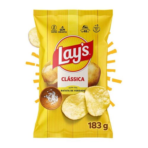 BATATA-FRITA-LISA-LAYS-183G-PC-CLASSICA