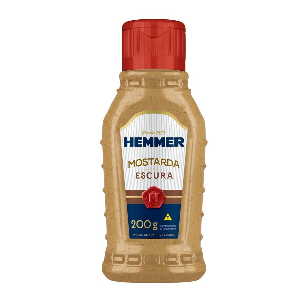 Mostarda Escura Hemmer 200g