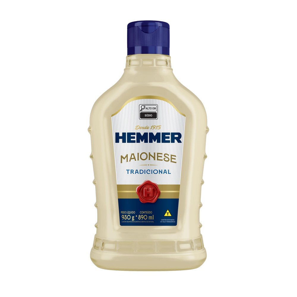 Maionese sem Glúten Hemmer 930g