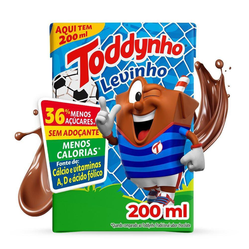 Bebida Láctea UHT Chocolate Toddynho Levinho 200ml