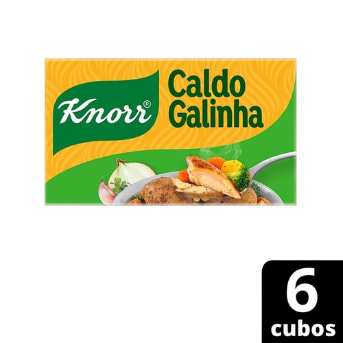 Caldo Knorr Galinha 57g 6 cubos