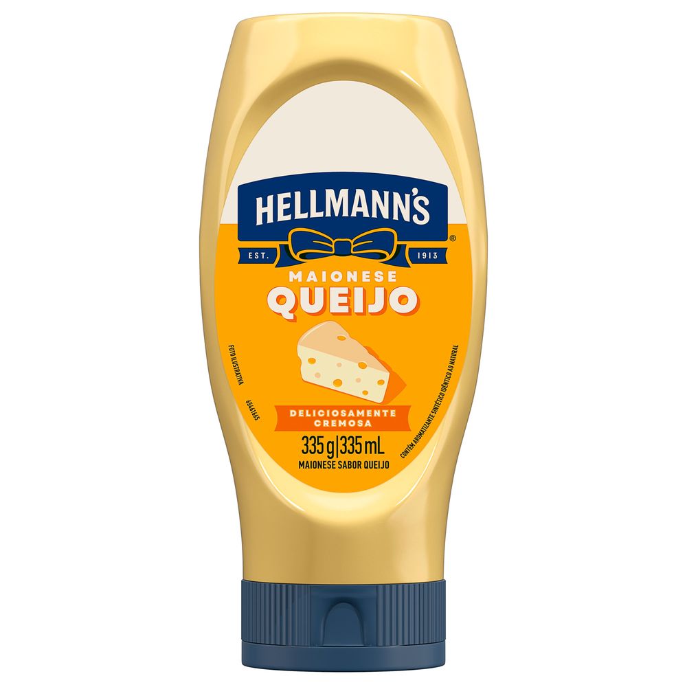 Maionese Queijo Sinistro Stranger Things Hellmann's Squeeze 335g