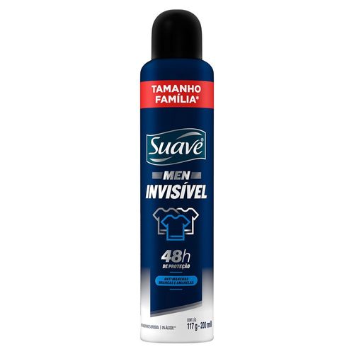 Suave Men Desodorante Antitranspirante Invisível 200ml