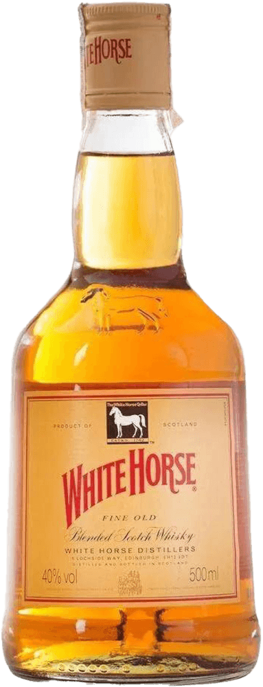 Whisky Escocês Blended Fine Old White Horse Garrafa 500ml - Apoio