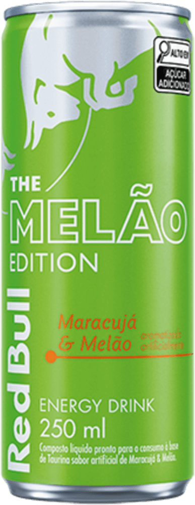 Energético Red Bull Maracujá e Melão Lata 250ml