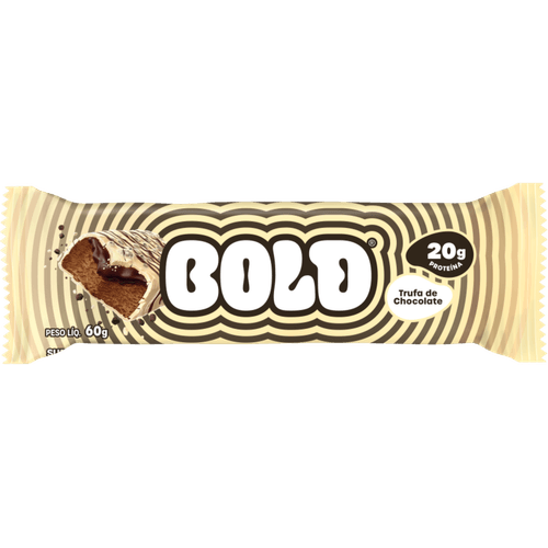 Suplemento-Alimentar-Barra-de-Proteina-Trufa-de-Chocolate-20g-Proteina-sem-Adicao-de-Acucar-Bold-Pacote-60g
