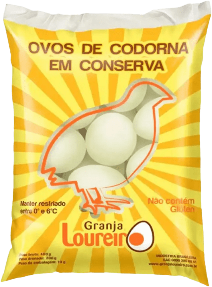 Ovos De Codorna Granja Loureiro 200G