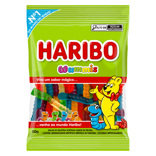 BALA-GELAT-HARIBO-80G-SORT-FRUTAS-WUMMIS