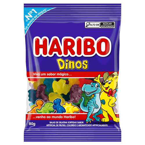 BALA-GELAT-HARIBO-80G-SORT-FRUTAS-DINOS