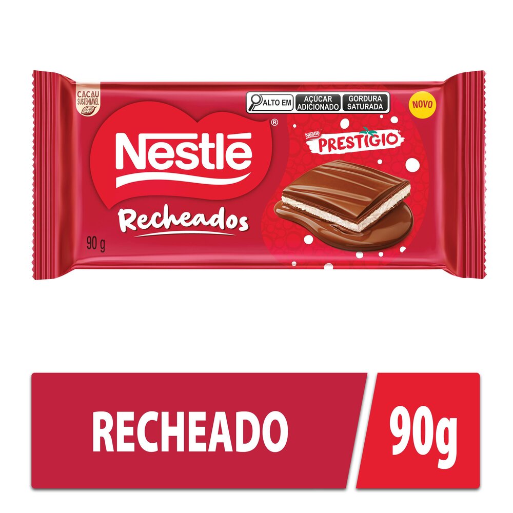 NESTLÉ PRESTÍGIO Recheados 90g Tablete