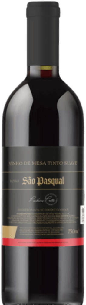 Vinho Nacional Tinto Suave São Pasqual 750ML