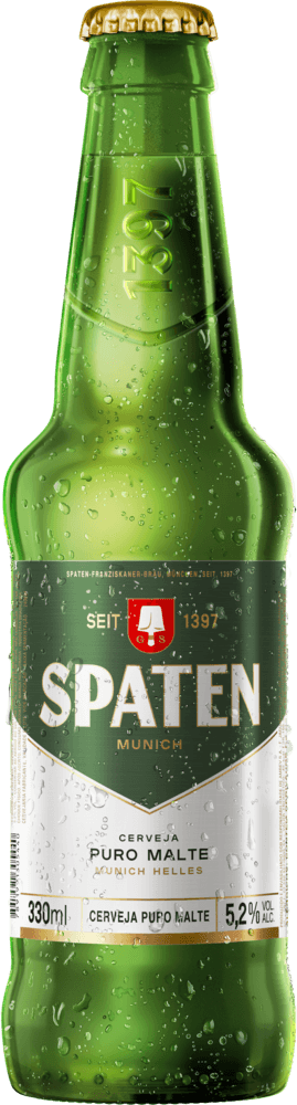 Cerveja Spaten Puro Malte 330ml Long Neck