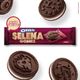 Biscoito-Chocolate-Recheio-Canela-e-Leite-Condensado-Selena-Gomez-Oreo-Pacote-90g